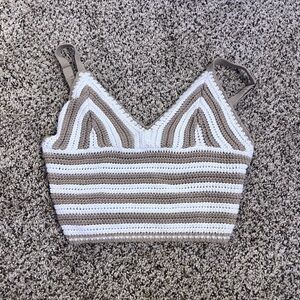 Hollister Crochet Top